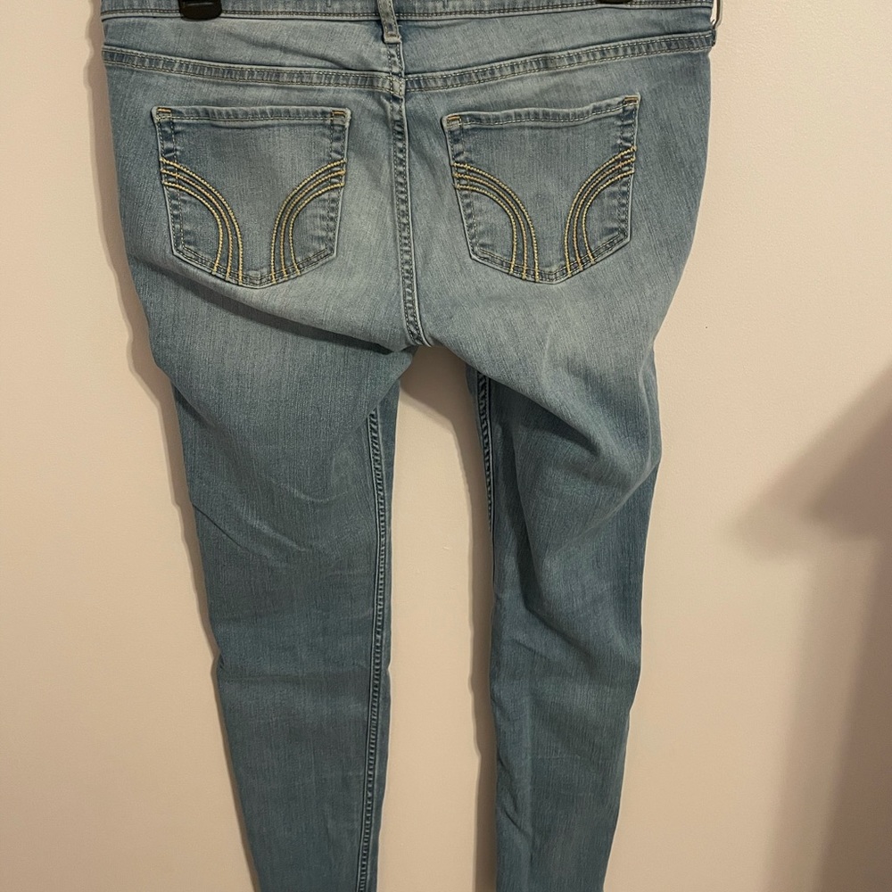 Light Wash Super Skinny Hollister Jeggings